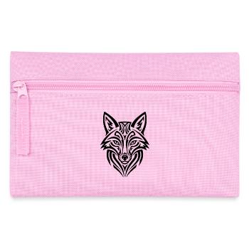 Renard intelligent – un design animalier élégant - Trousse - rose - Devant