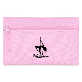 Silhouette de danseuse en barre pour danse au poteau - Trousse - rose - Devant