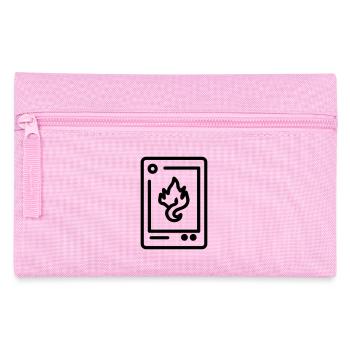 Carte de collection - Trousse - rose - Devant
