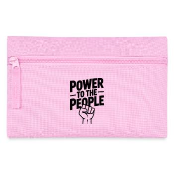 Macht für das Volk - Federtasche - Rosa - Vorne