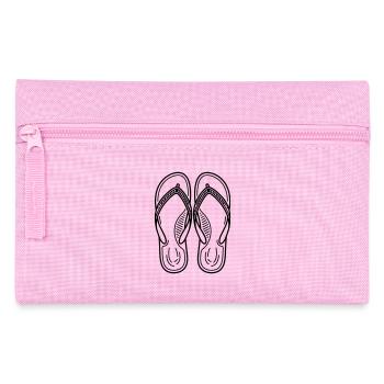 Summer Flip Flops - Pencil Case - pink - Front