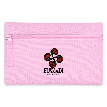 Basque cross - Pencil Case - pink - Front