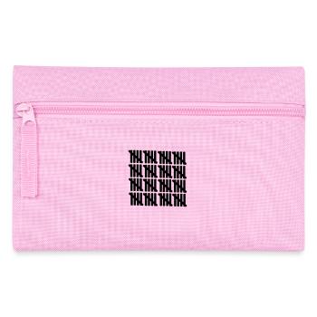 80 Geburtstag - Federtasche - Rosa - Vorne