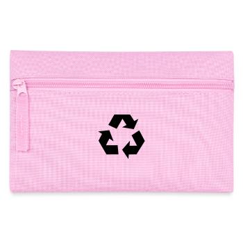 recycle environment - Pencil Case - pink - Front