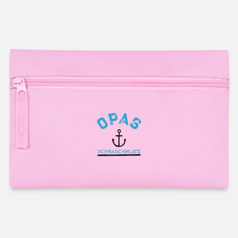 Opas Schnarchplatz - Federtasche - Rosa