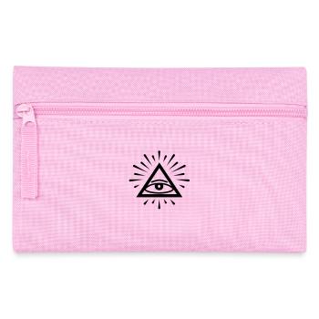 All Seeing Eye of god - Pencil Case - pink - Front
