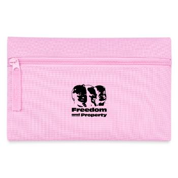 Freedom and Property - Federtasche - Rosa - Vorne