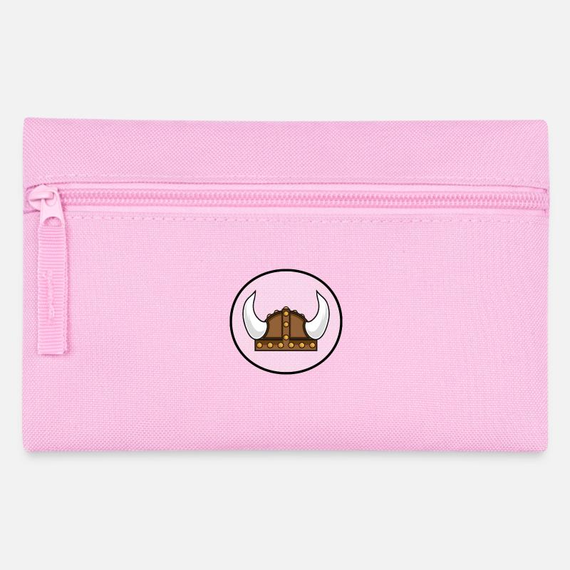 Casque de Viking dans le quartier - Trousse - rose