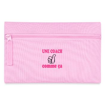 Une coach comme ça - Federtasche - Rosa - Vorne