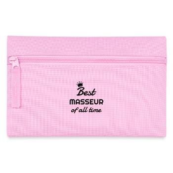 Massage Masseur Masseuse Work Job Travail - Pencil Case - pink - Front