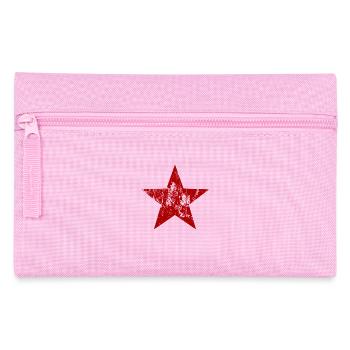 Stern - Federtasche - Rosa - Vorne