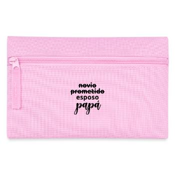 Esposo To Papa Married Men Funny Pregnancy Gift - Trousse - rose - Devant