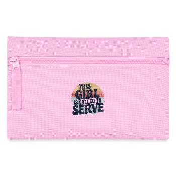 Glaubensreise einer Missionarin - Federtasche - Rosa - Vorne