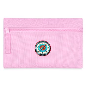 compass - Pencil Case - pink - Front