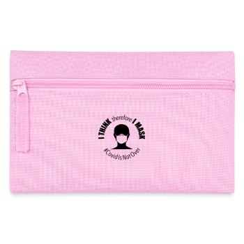 I Think therefore I Mask - Pencil Case - pink - Front