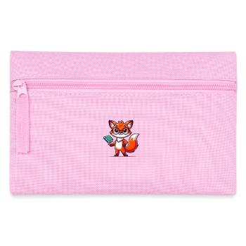 fuchs schlau buch - Federtasche - Rosa - Vorne