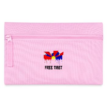 free tibet t-shirt - Trousse - rose - Devant