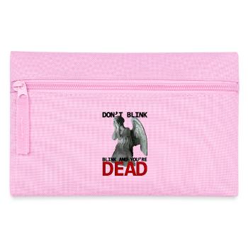 Don't blink - Pencil Case - pink - Front