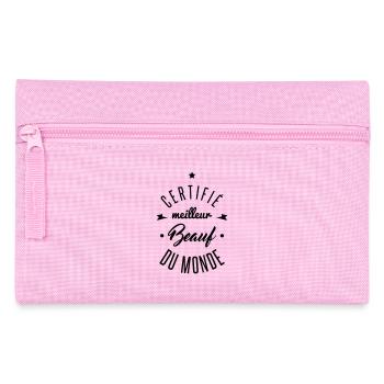 meilleur beauf du monde - Trousse - rose - Devant