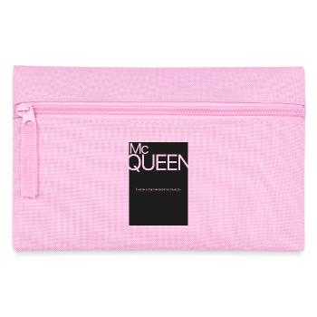 McQueen Quote - Fashion is confident - Pencil Case - pink - Front
