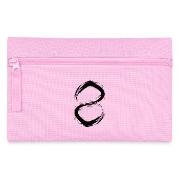 8 Acht Zahl Nummer Vektor - Pencil Case - pink - Front