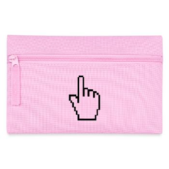 computer_hand - Federtasche - Rosa - Vorne