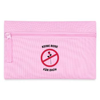 Keine Rose für dich Bachelor - Federtasche - Rosa - Vorne