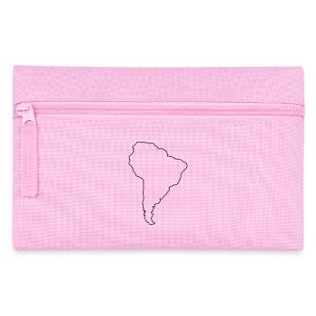 south_america_01 - Federtasche - Rosa - Vorne