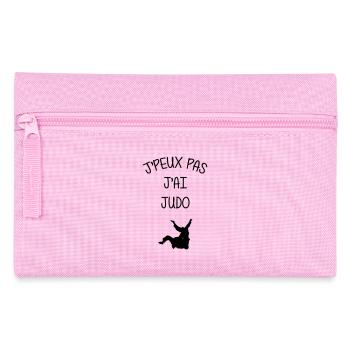Judo / Judoka / Judokate / Fight / Fighter / Sport - Trousse - rose - Devant