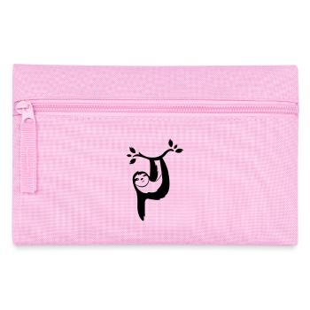 faultier_01 - Federtasche - Rosa - Vorne