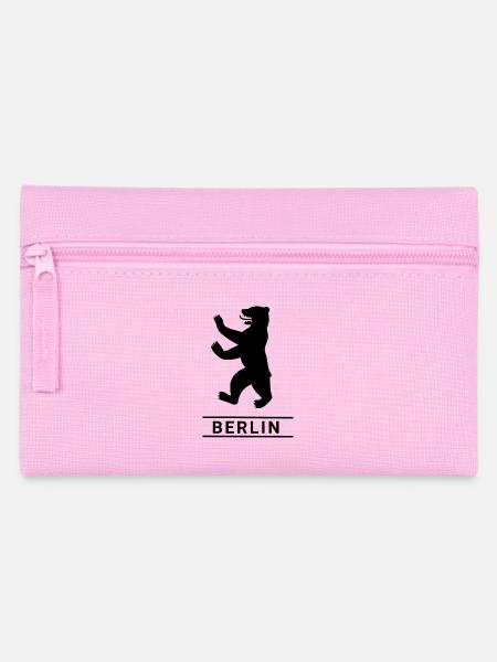 Berliner Bär - Federtasche - Rosa