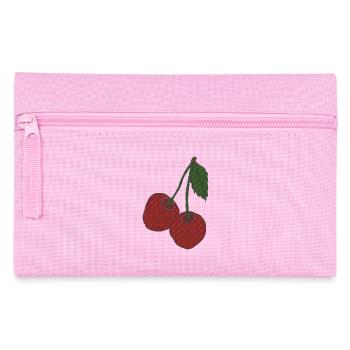 Cherries fabric - Pencil Case - pink - Front