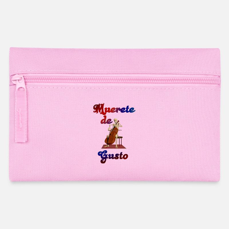Orchester-Skelett - Federtasche - Rosa