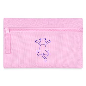 Lustige Katze Krallt Krallen Festkrallen Kratzen - Federtasche - Rosa - Vorne
