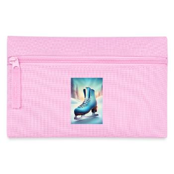 Passe-temps hivernal de patinage artistique - Trousse - rose - Devant