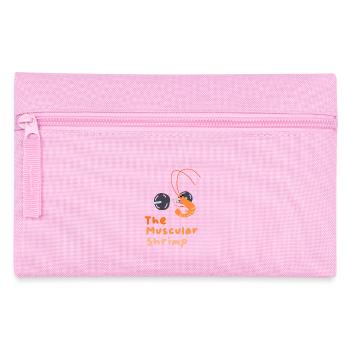 Muskulöse Garnelen - Federtasche - Rosa - Vorne