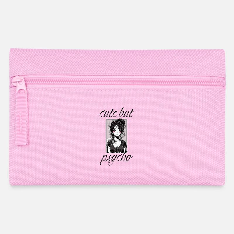 cute but psycho - Federtasche - Rosa