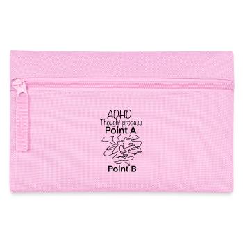 ADHS-Bewusstsein Neurodivergent - Federtasche - Rosa - Vorne