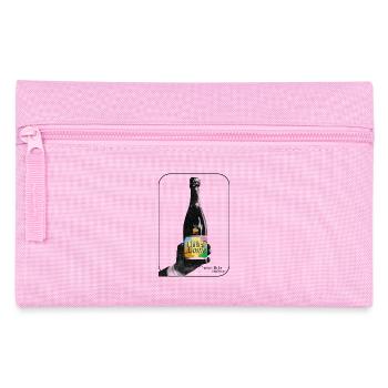 Chilled Auntie Pop Art Bottle - Pencil Case - pink - Front