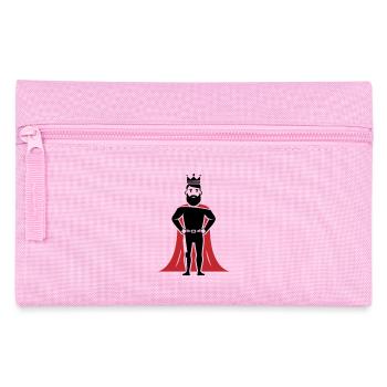 König - Federtasche - Rosa - Vorne