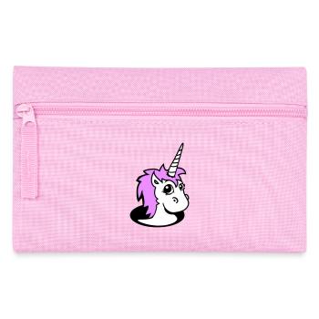 Licorne Fille Joli Trou Inférieur Dessin Animé Fille Mignonne - Trousse - rose - Devant