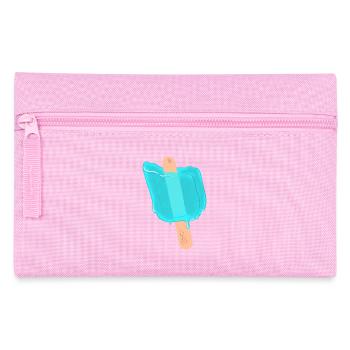 Blue popsicles - Pencil Case - pink - Front