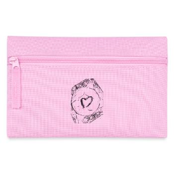 Herz - Federtasche - Rosa - Vorne