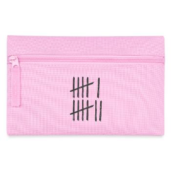 67 - Soixante-sept Numéro 67 Mème Six Sept Internet - Trousse - rose - Devant