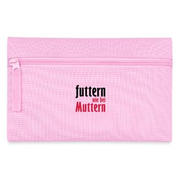 futtern wie bei muttern - Federtasche - Rosa - Vorne