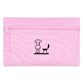 bbq - Pencil Case - pink - Front