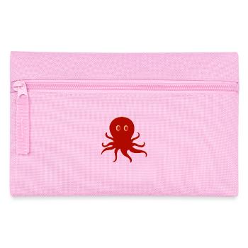 pieuvre Pirate - Trousse - rose - Devant