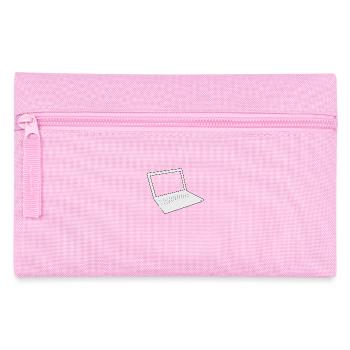 Computer - Federtasche - Rosa - Vorne