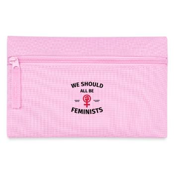 Feminismus Feministin Feminist - Federtasche - Rosa - Vorne