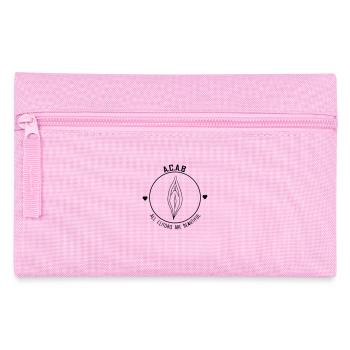 acab-allclitorisarebeauti - Federtasche - Rosa - Vorne